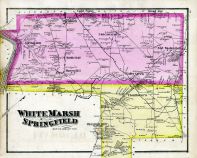 White Marsh and Springfield, Montgomery County 1877